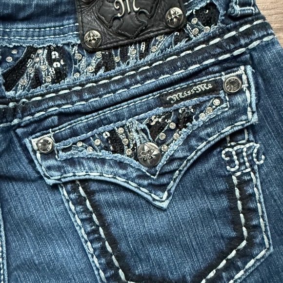 Miss Me Dark Blue Skinny Jeans - Picture 8 of 13